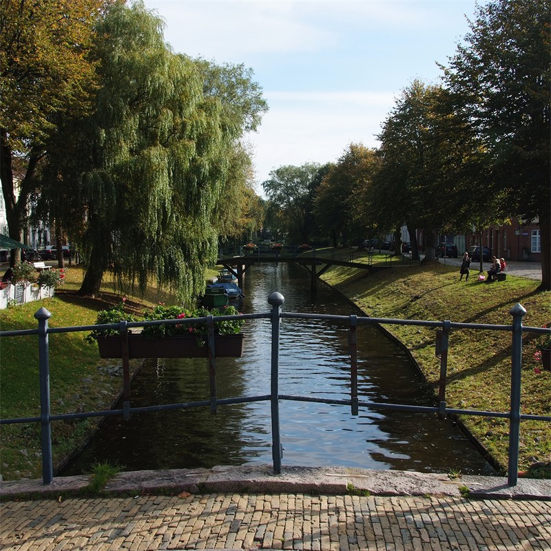 blick auf den mittelburggraben